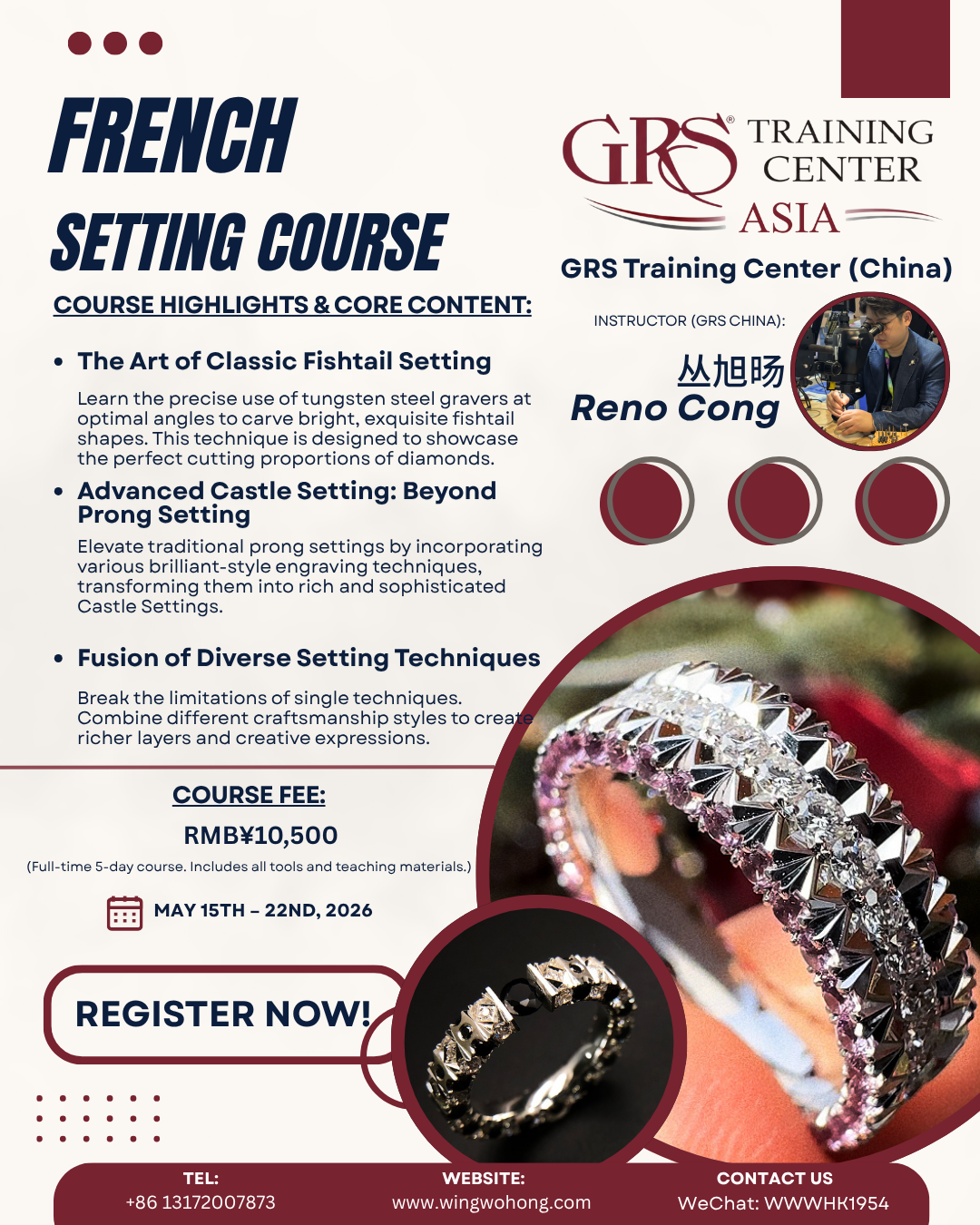 French Setting Course