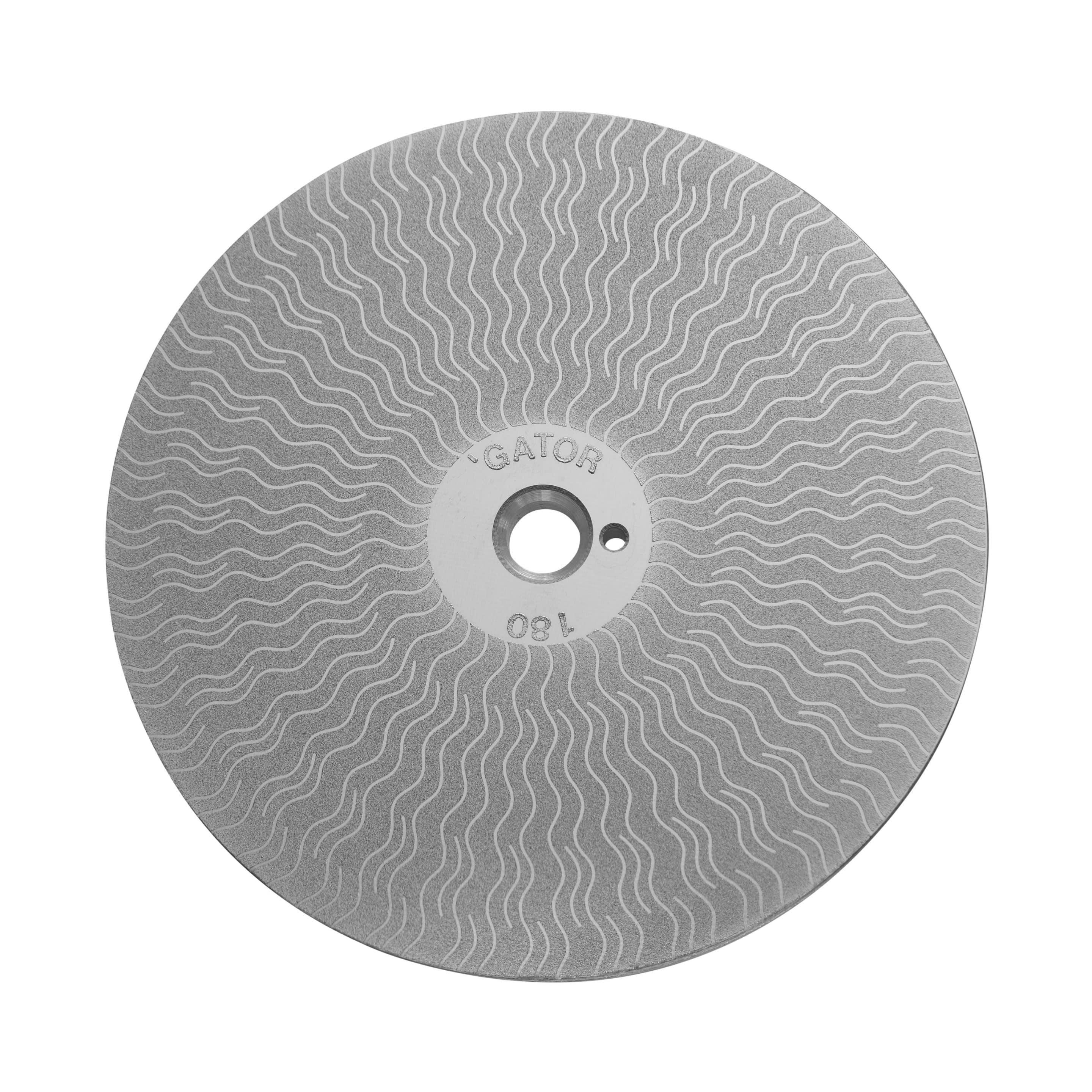 Diamond Wheel: 6-inch "Gator" Fast Rough (180 Grit)