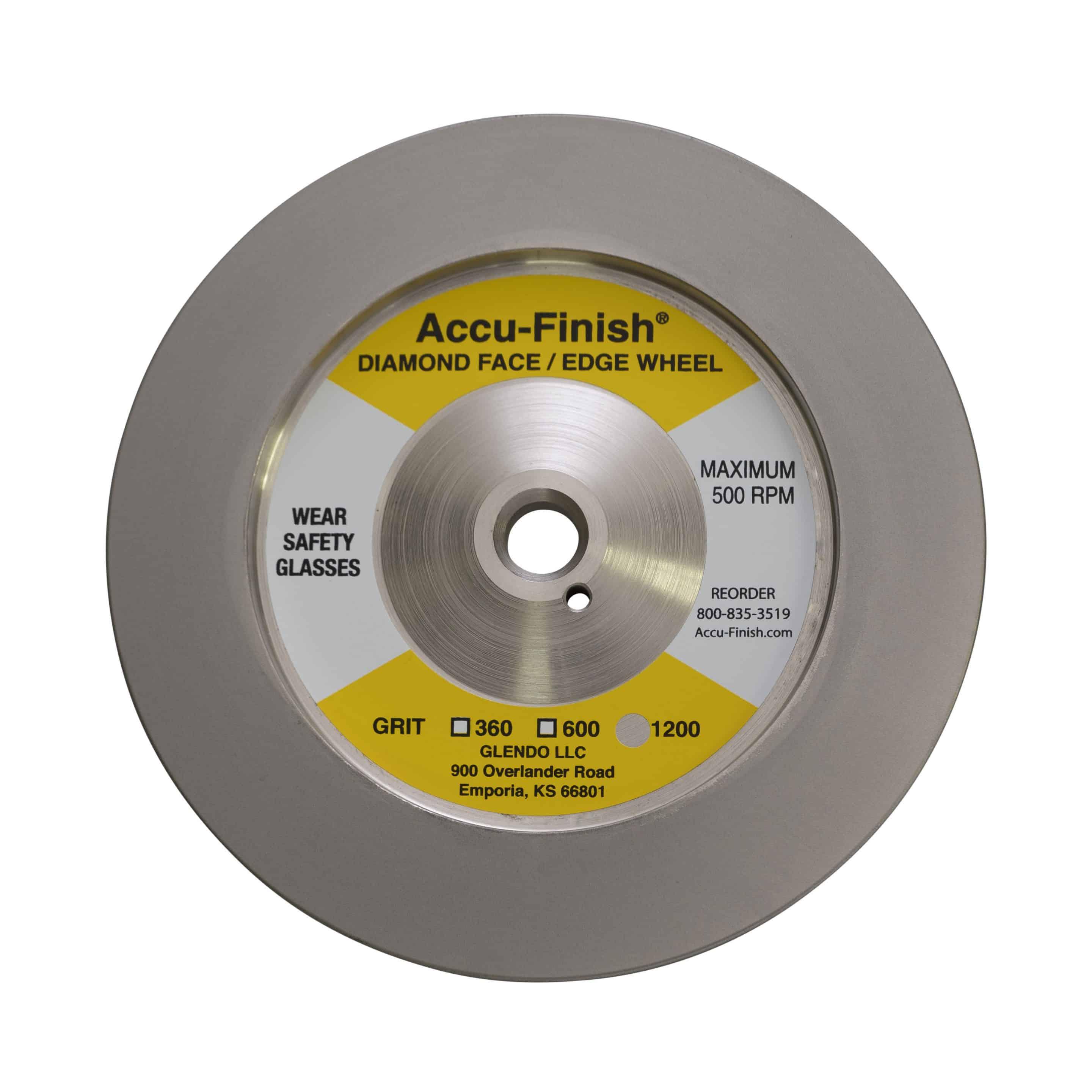 Face / Edge Diamond Wheel: 6-inch Extra-Fine (1200 Grit) - Wing Wo Hong Industrial Products Ltd.