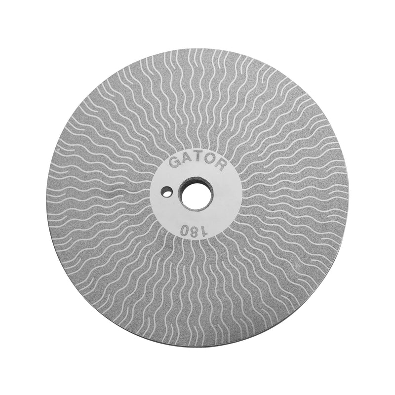GRS Diamond Wheel: 5-inch Very Coarse "Gator" (180 Grit)