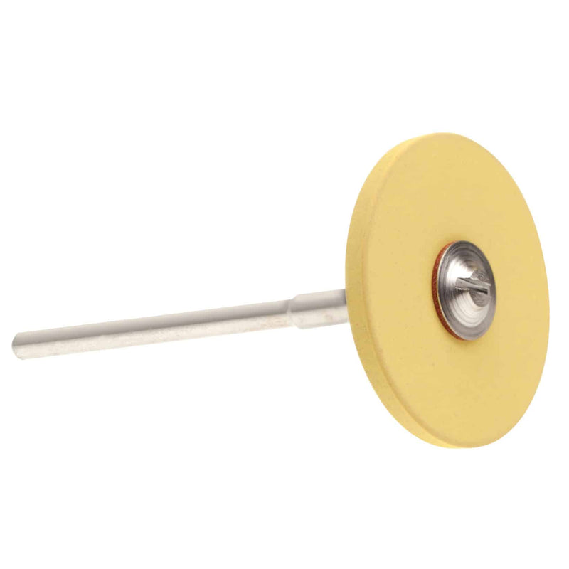 GRS Yellow Rubber-Bond Diamond Polishing Wheel