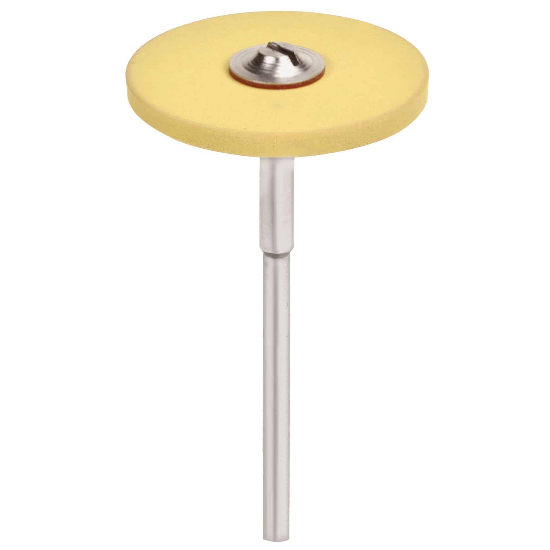 GRS Yellow Rubber-Bond Diamond Polishing Wheel