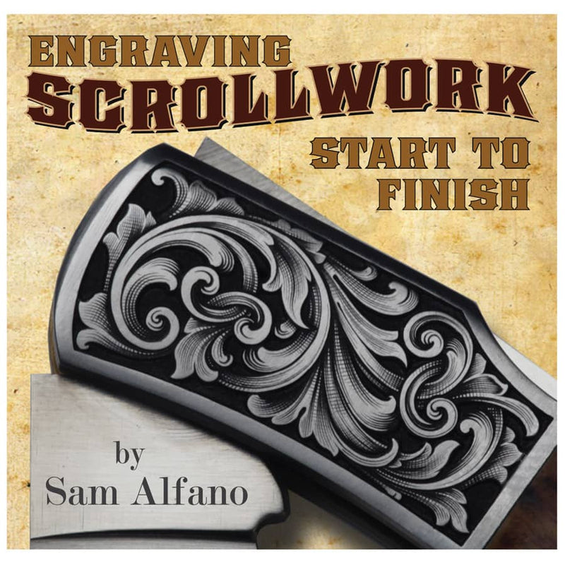 How to - Make an Engraving Chisel and Scroll Design and some