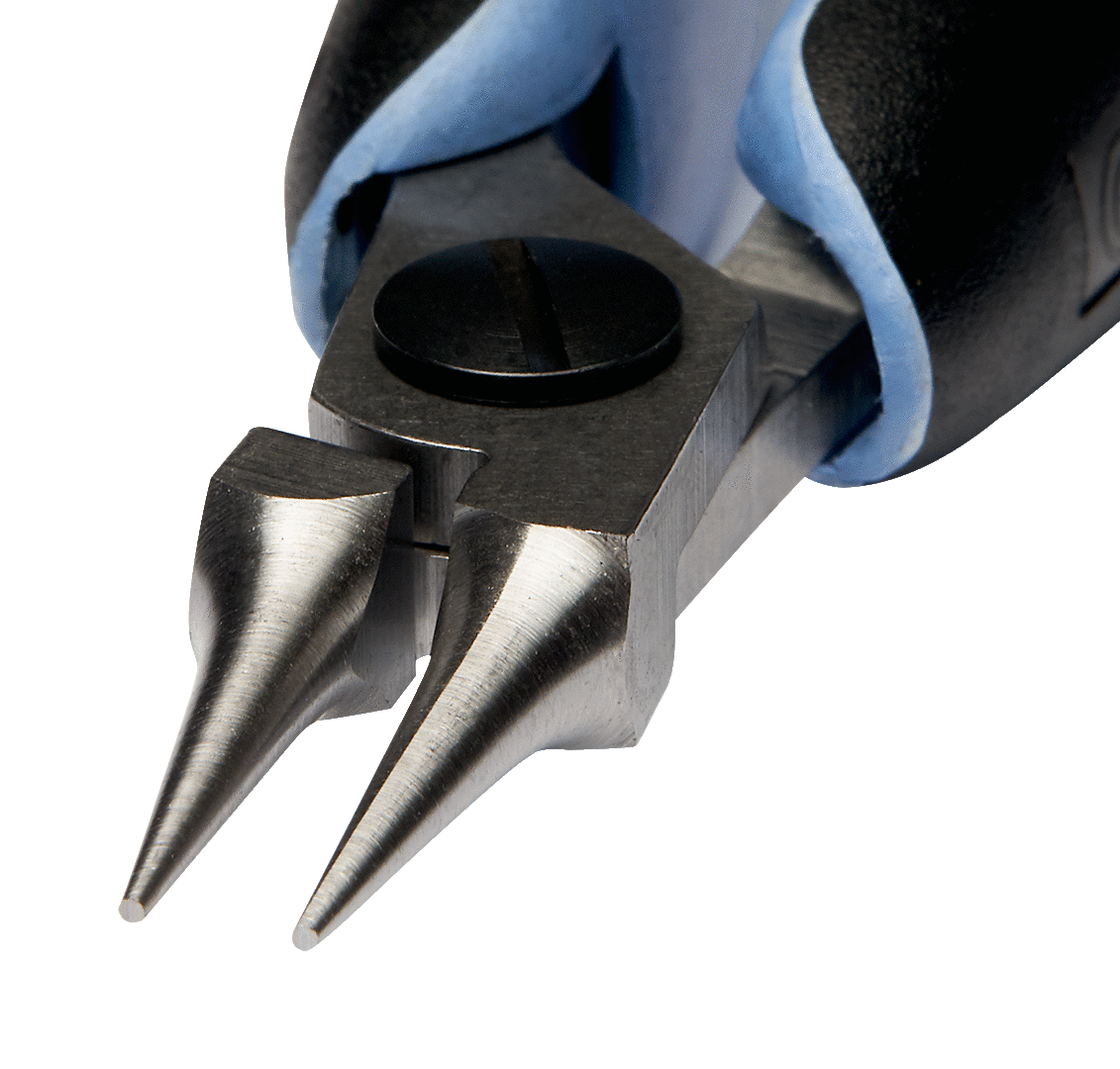 LINDSTROM ERGO™ Precision Round Nose Pliers with Dual-Component Synthetic Handle, RX7590