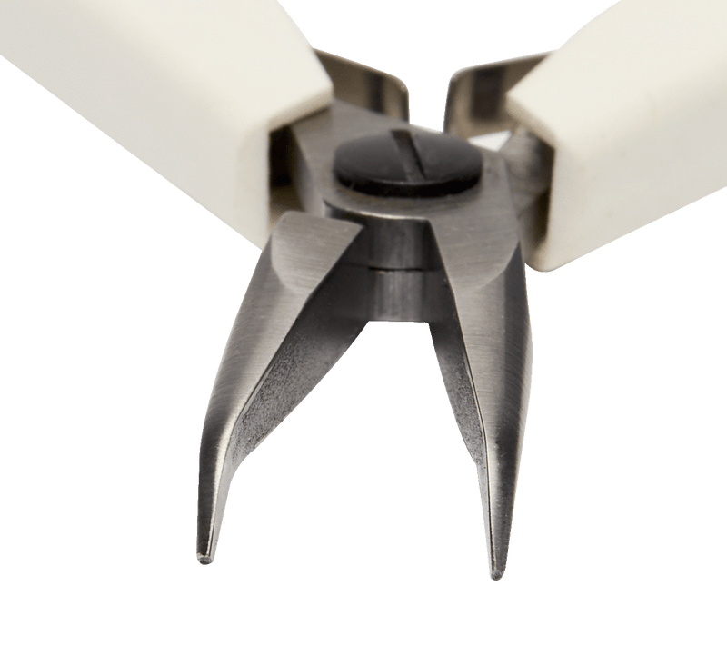 LINDSTROM 60° Bent Tip Snipe Nose Pliers with Synthetic Handle, 7892