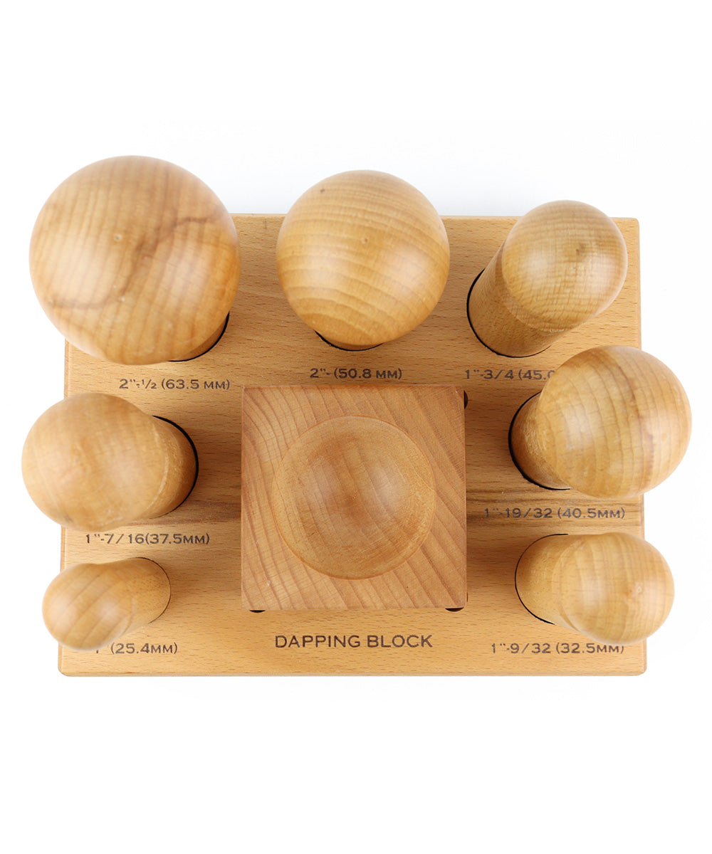 Durston Wooden Dapping Set 7pc