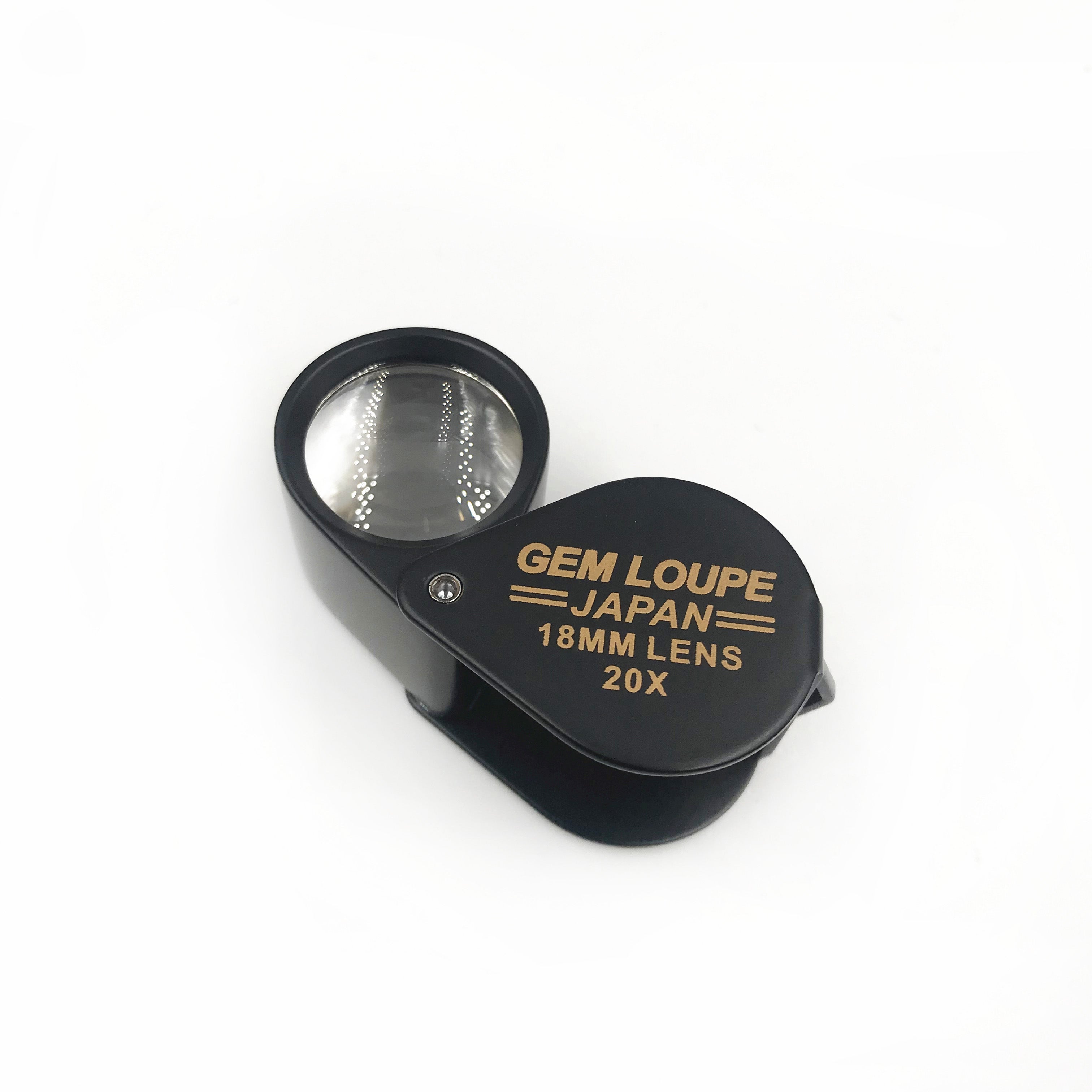 GEM LOUPE 20X 三联放大镜，黑色