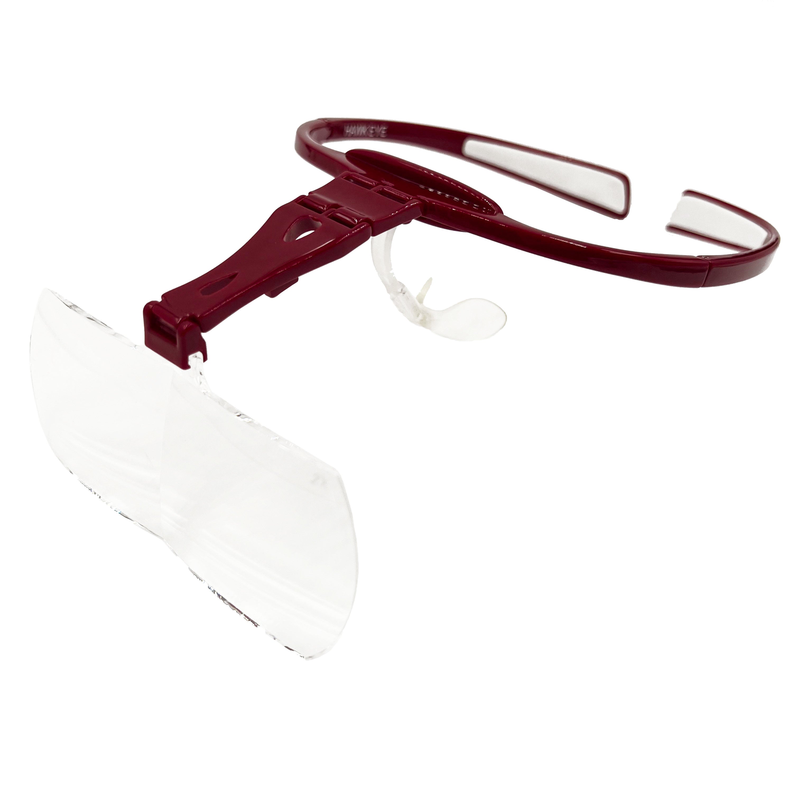 AMC Head Loupe Hawk Eye - Long Focus (Wine Red)