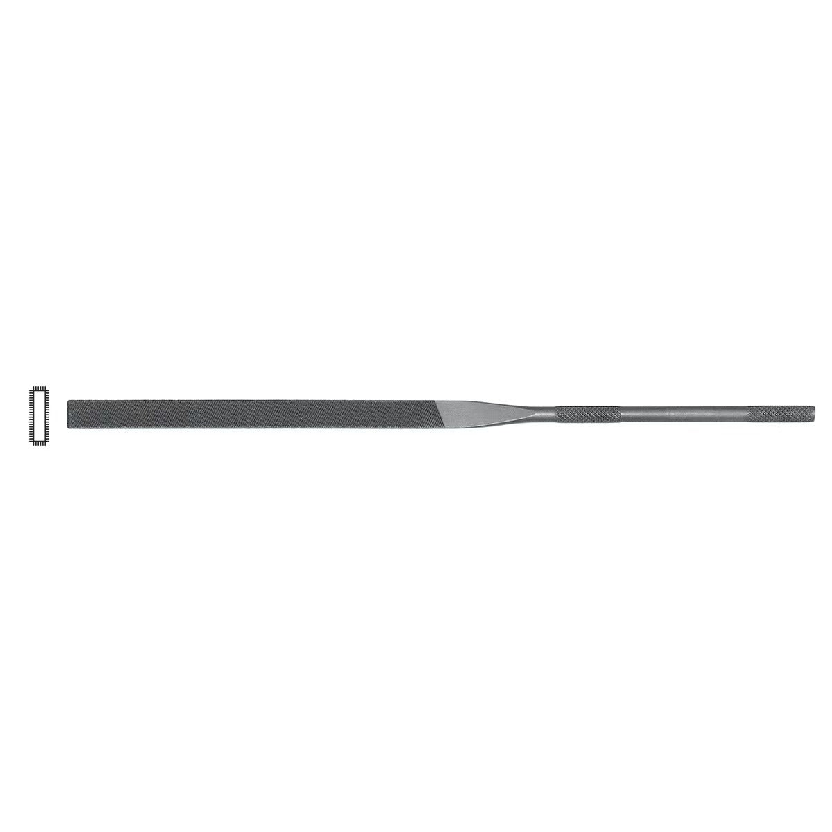 GROBET USA 20cm Equalling Needle File, Cut 2