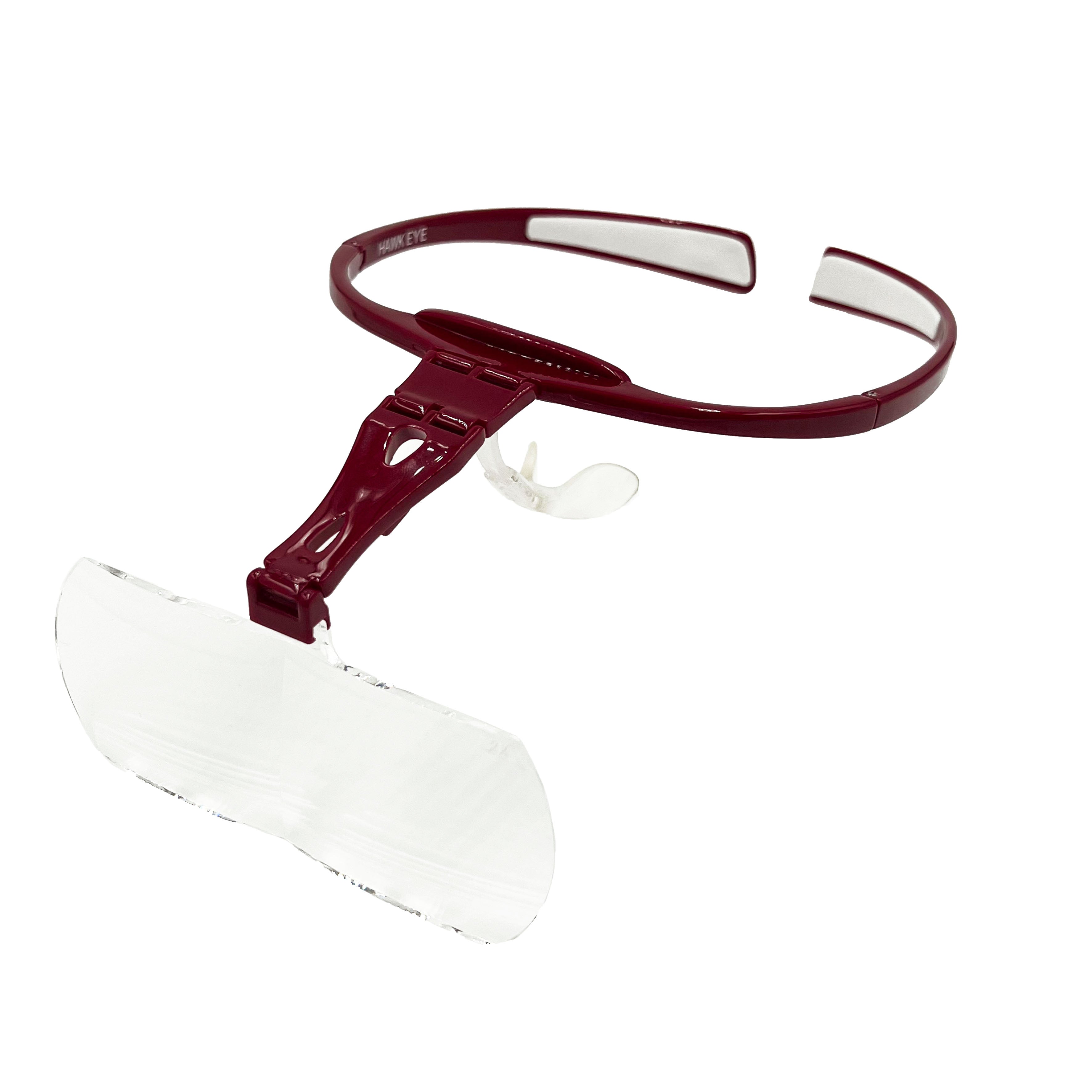 AMC Head Loupe Hawk Eye - Long Focus (Wine Red) - Wing Wo Hong Industrial Products Ltd.