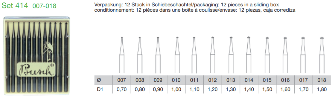 BUSCH Fig.414 轴承切割器 007-018 