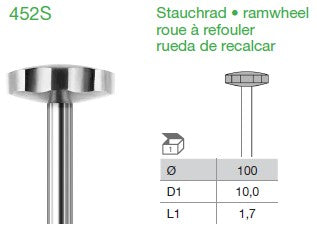 BUSCH Fig.452S 钢制工具钻头 1 件