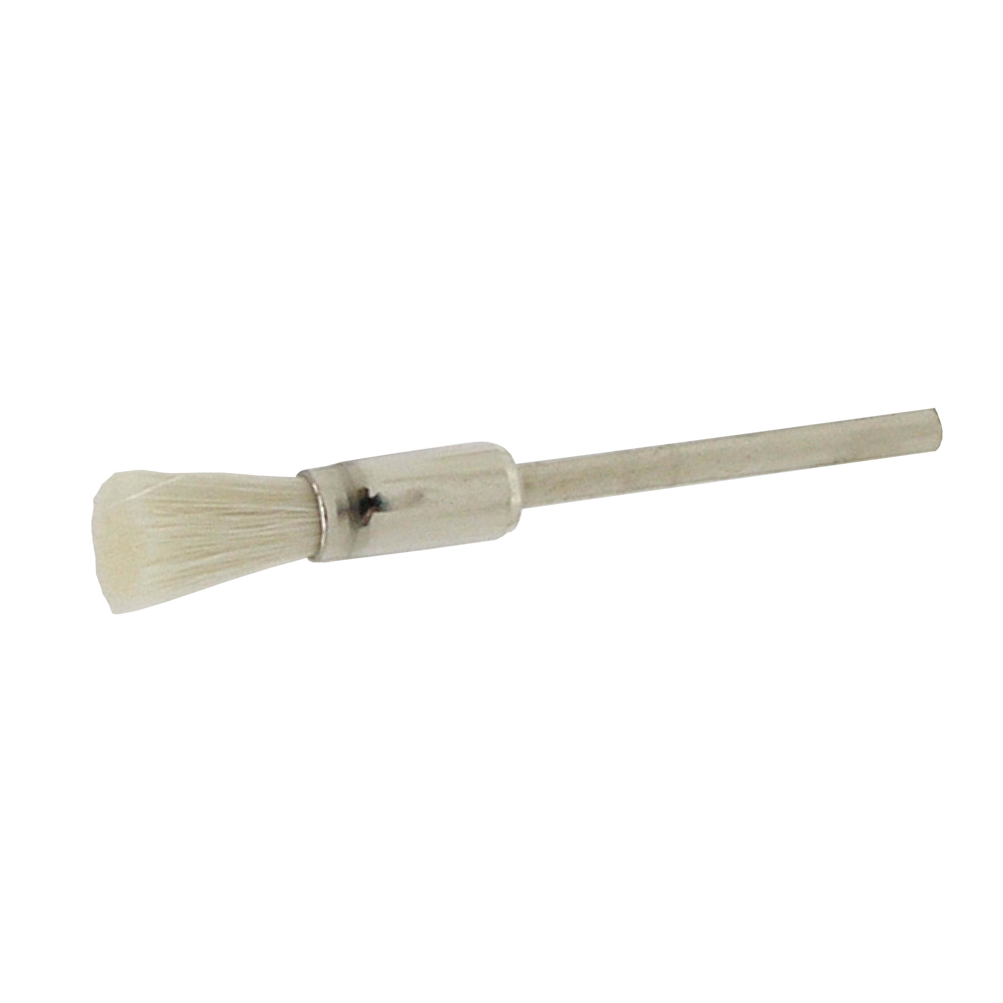 Polirapid Germany Long End Brushes on Mandrels, White Soft Porte