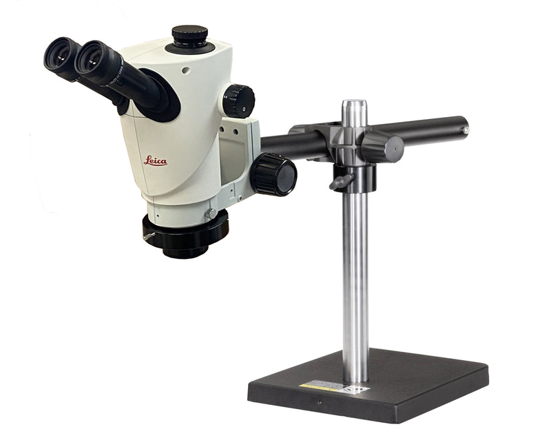 Leica® S9D Microscope + Leica® Stand Package with 0.63x Objective Lens LED Ring Light