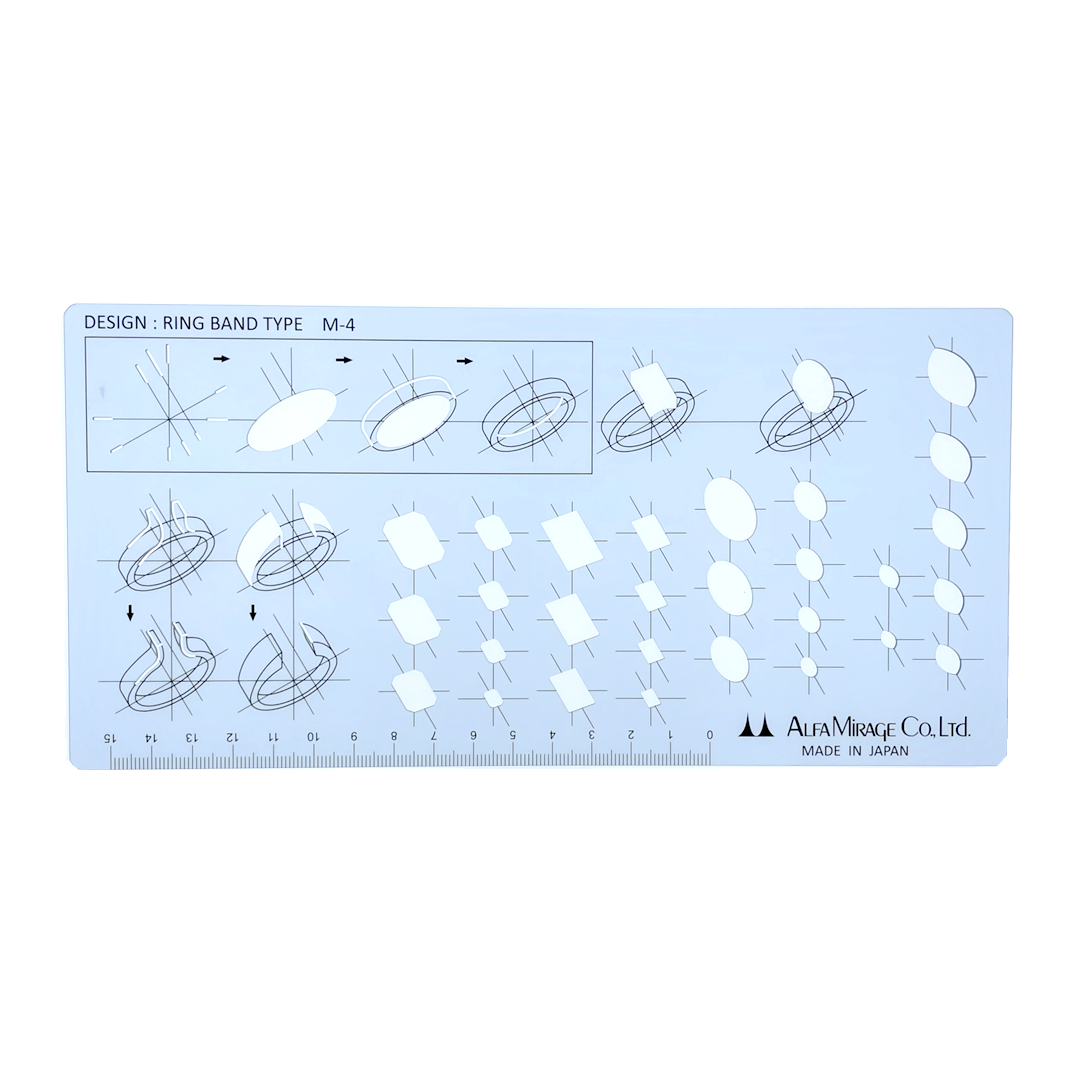 Modeling Template Ring Band Type M-4