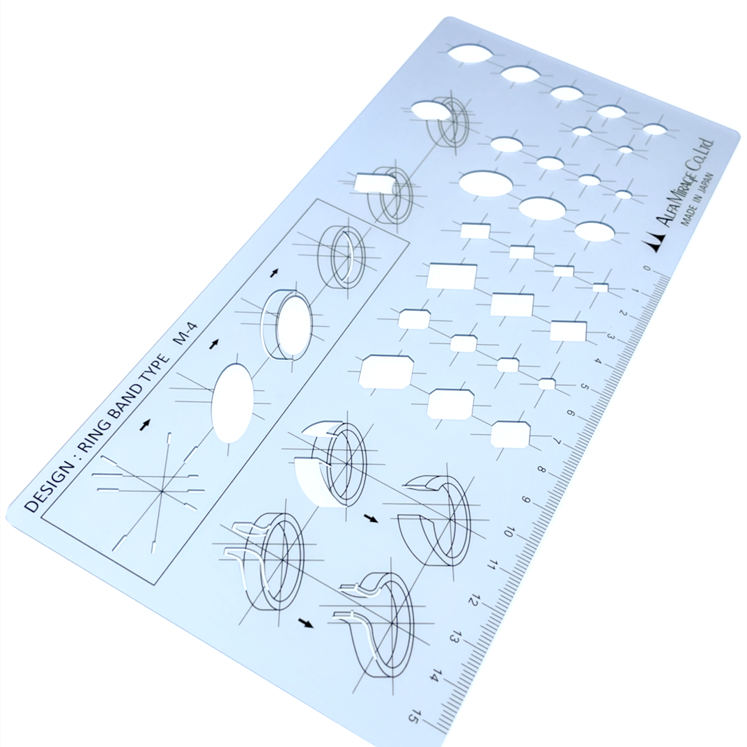 Modeling Template Ring Band Type M-4