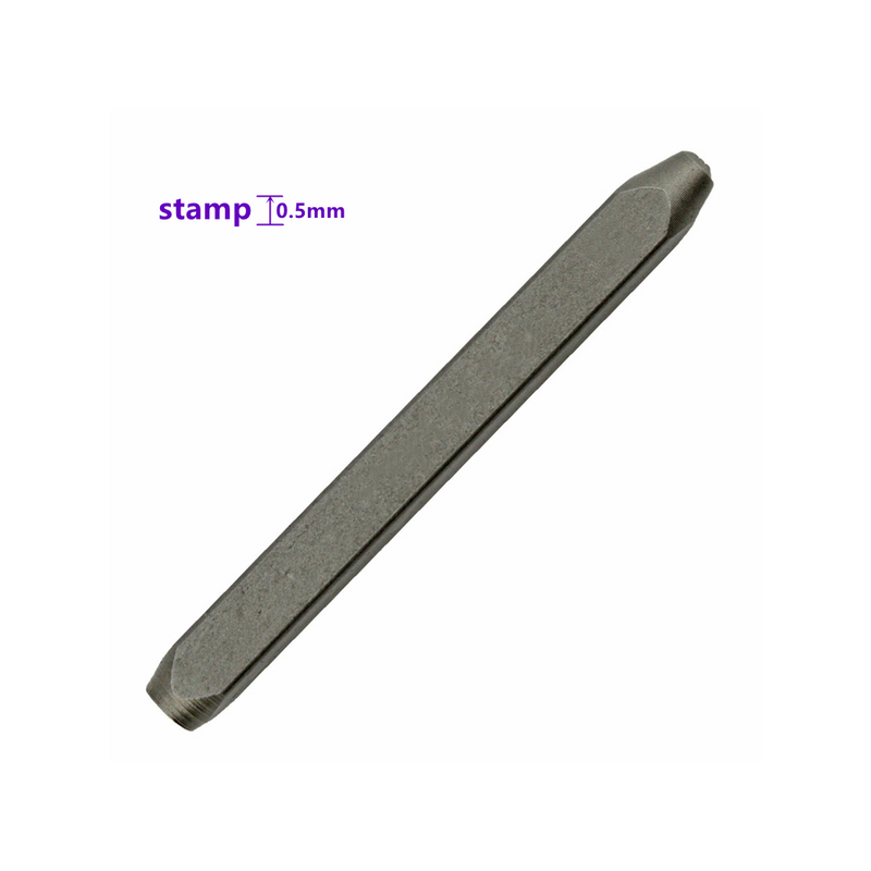 H.K. Made Stamps (Straight) Height: 0.5mm