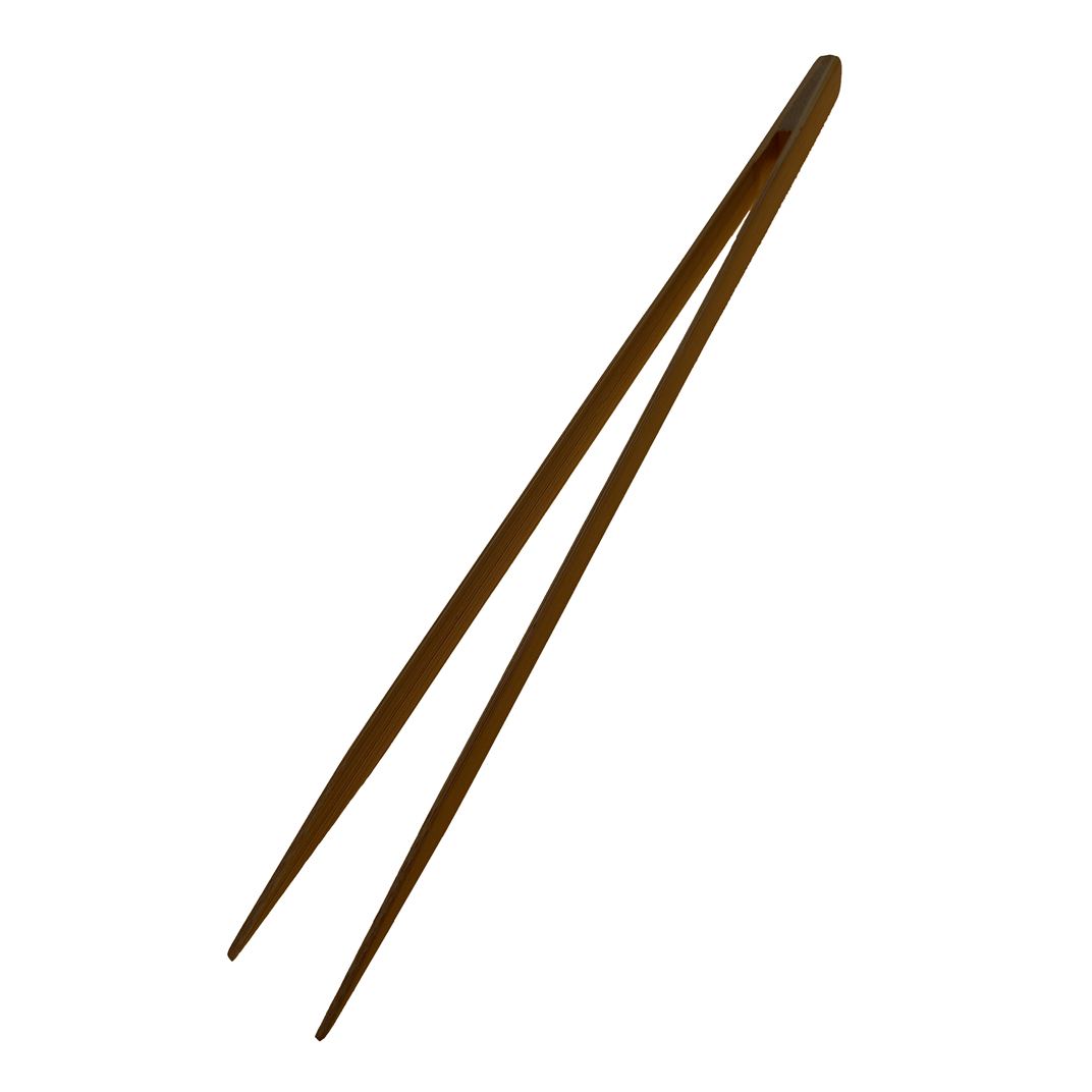 Bamboo Tweezers (Chain Nose) - 200mm, 8"