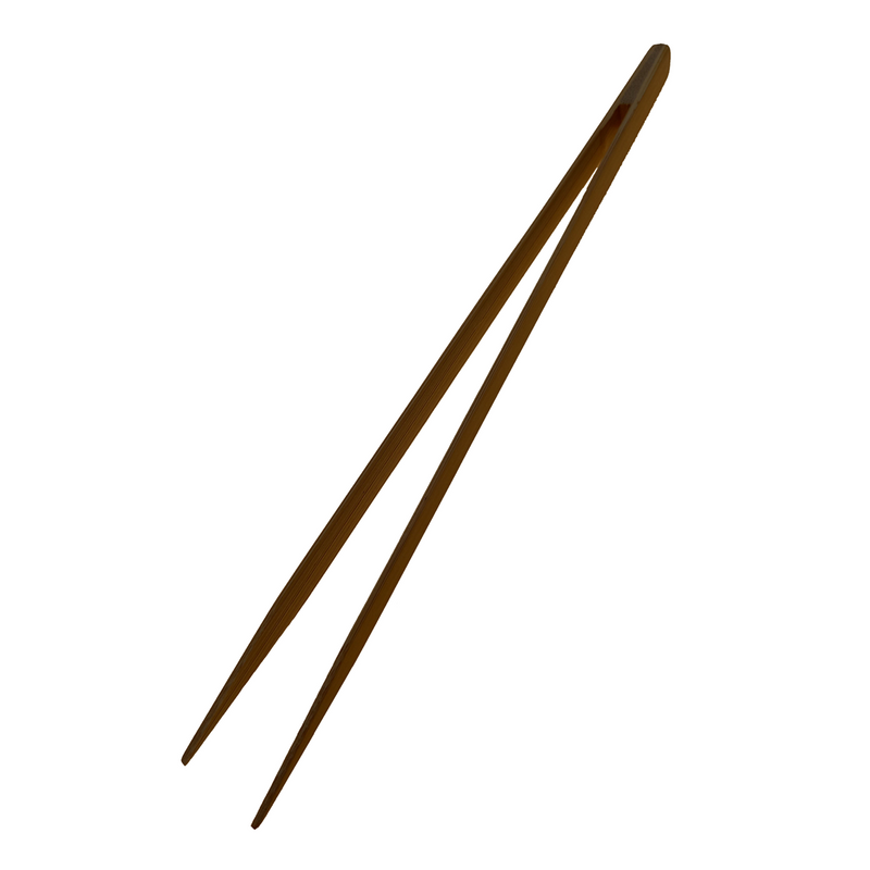 竹製ピンセット（チェーンノーズ） - 200mm、8インチ