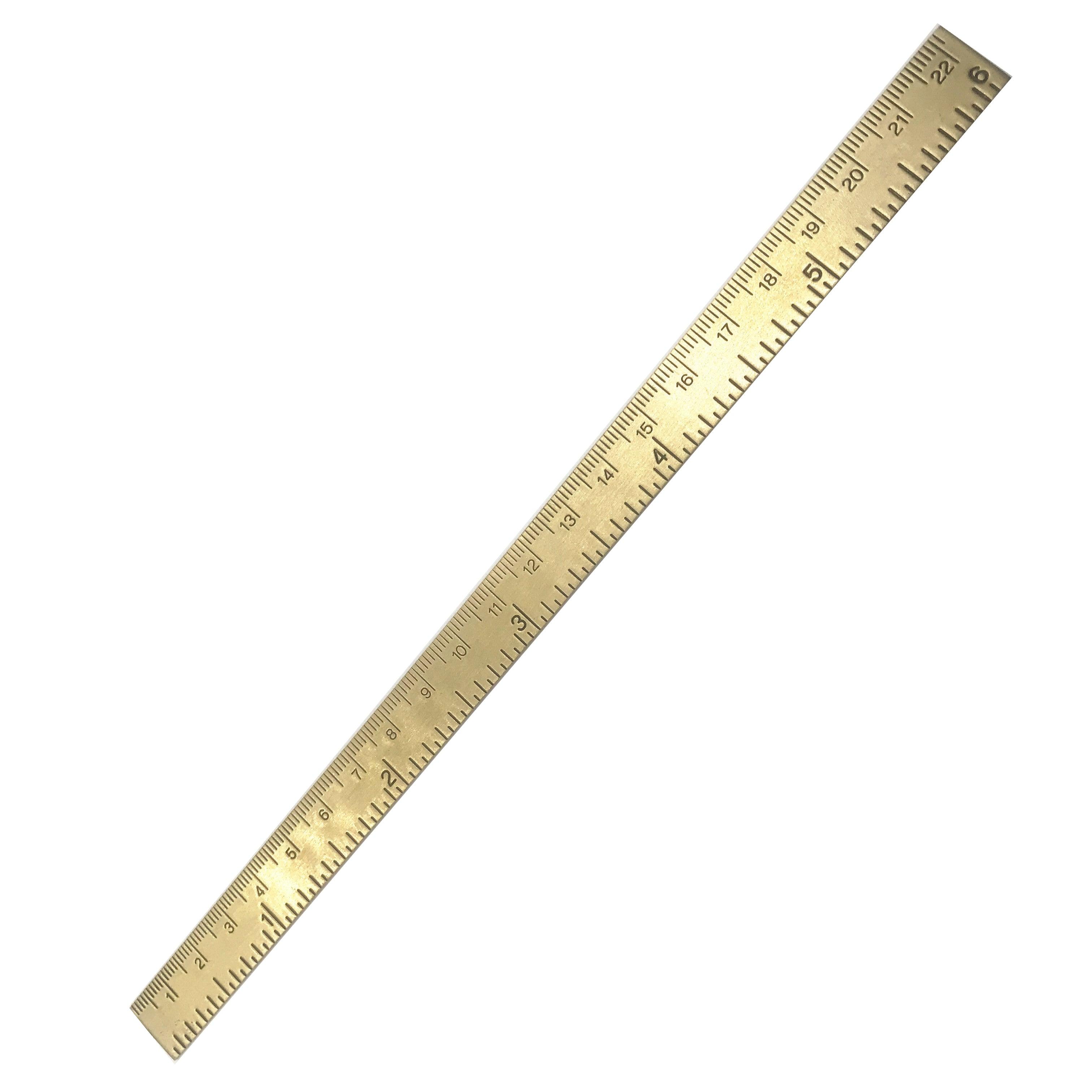 Brass Ruler Gauge