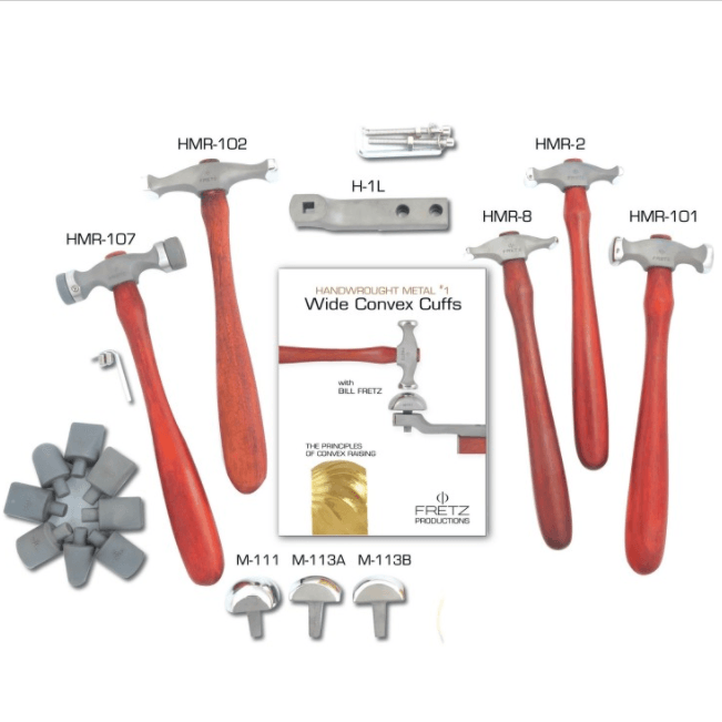 FRETZ DVDS1 Wide Convex Cuff DVDS Tool Set