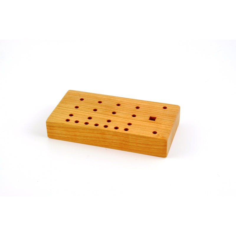 FRETZ S-2 Wooden Micro Stake Holder 6”x3”x1” for H-2