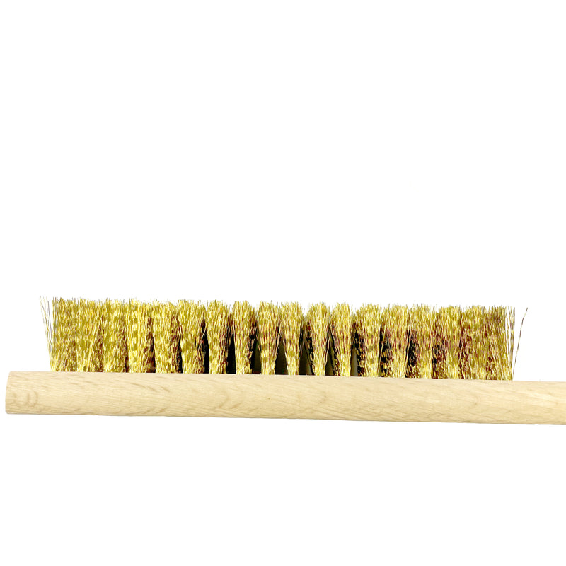 OSAKA Brass Wire Bristle Brush (Wood Handle)