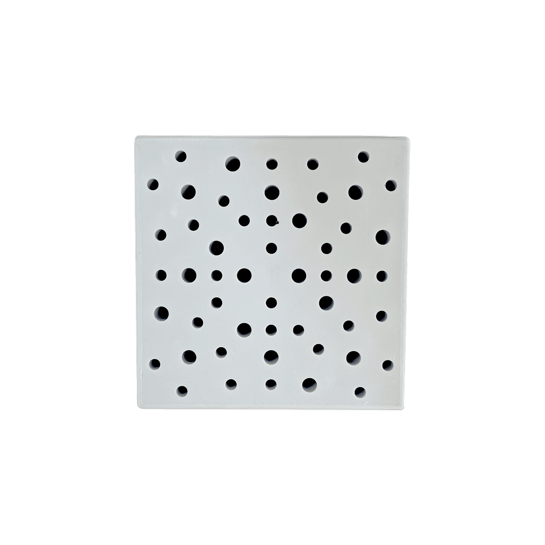 Plastic Square Bur Holder Box (57 holes)