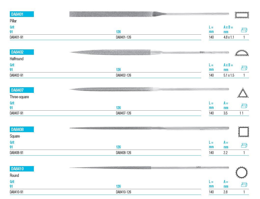 Diamond Rounf Needle File Diamond Needle Files