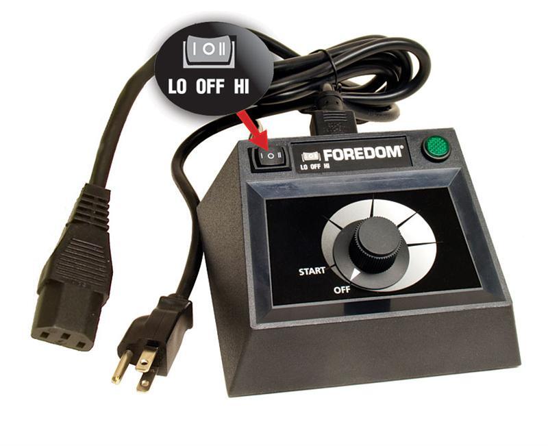 FOREDOM C.EMHF-2 Table Top Control, Dual Speed Range for 230 Volt – International - Wing Wo Hong Industrial Products Ltd.