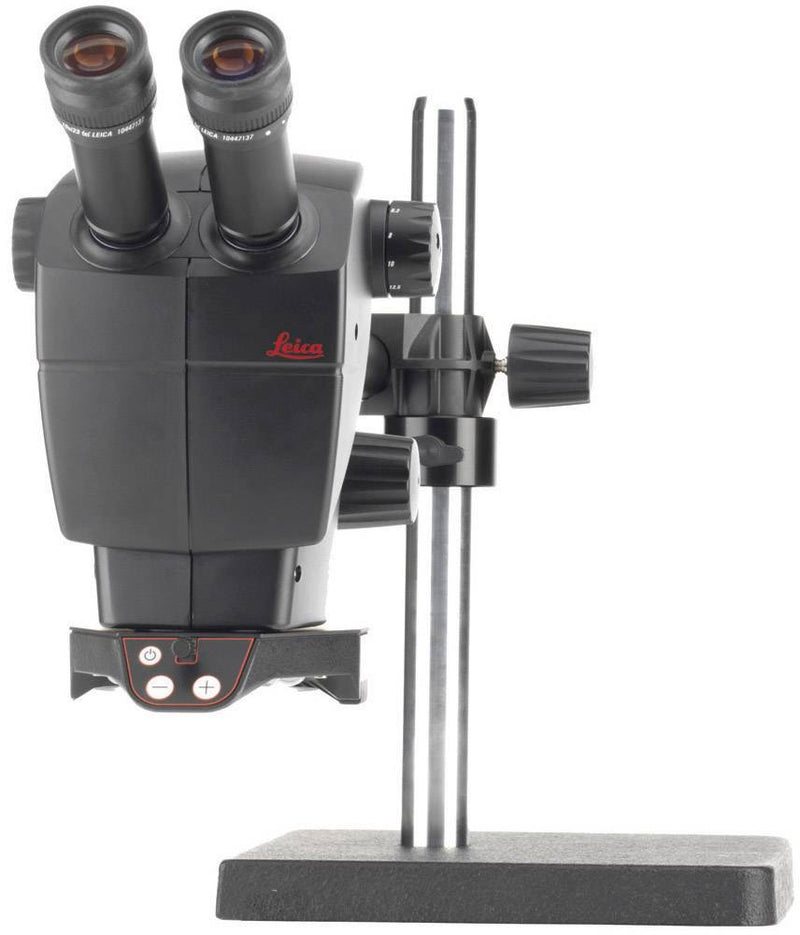 Leica® A60 顕微鏡 + Leica® スタンド パッケージ、0.63x 対物レンズ LED リングライト付き